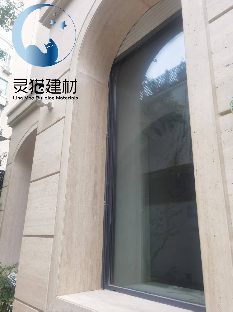 拱形門卷簾百分百隱藏案例